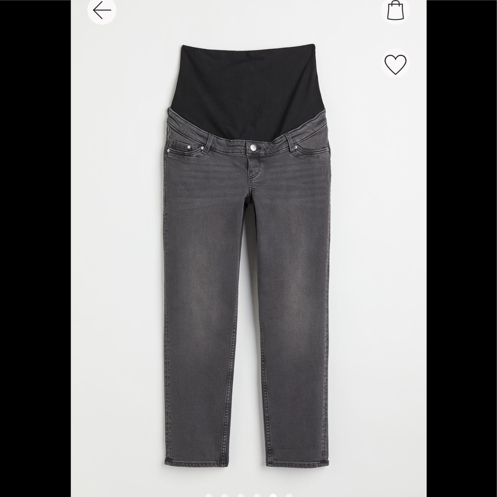 H&M Mama Vintage Straight Jeans NWT